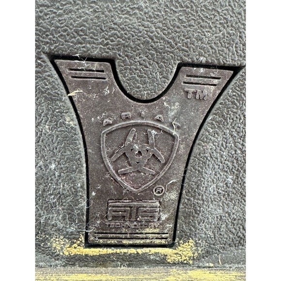 Ariat Men's Rambler Western Cowboy‎ Boots Brown Size 10D Square Toe - Picture 11 of 14